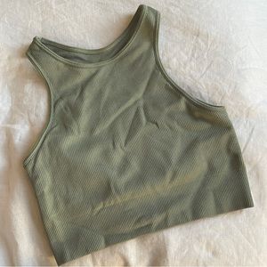 Setactive Sage cropped tank bra